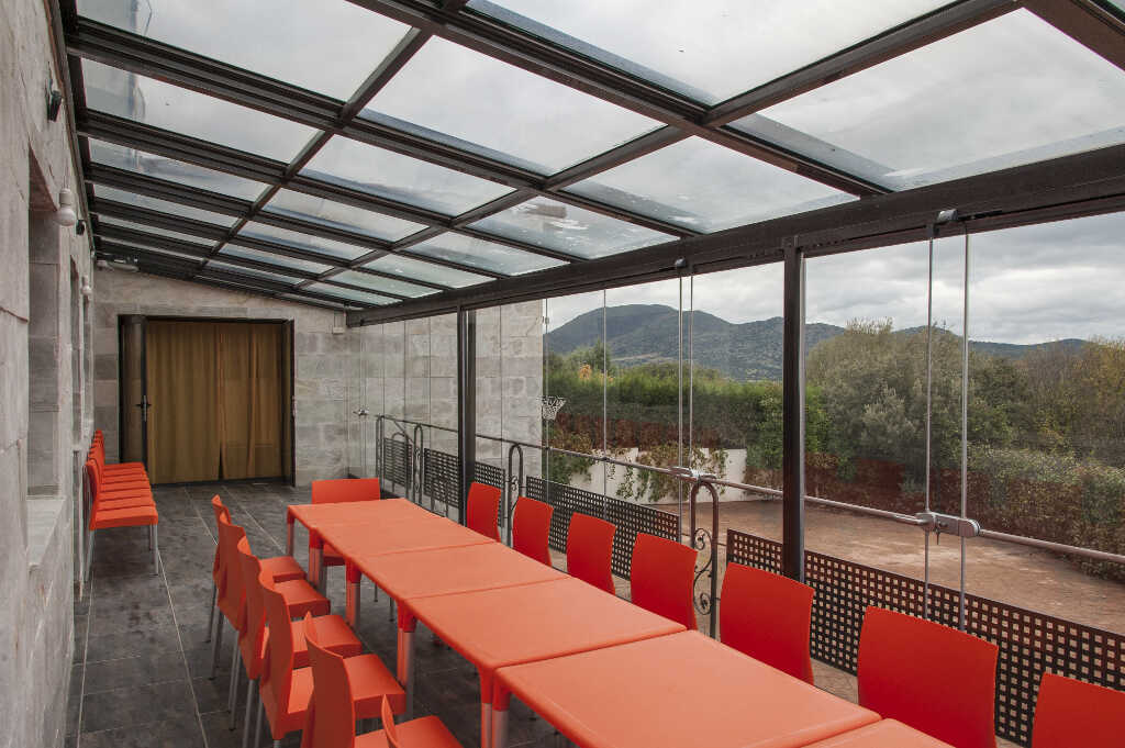 El Arrebol Rural - Terraza acristalada